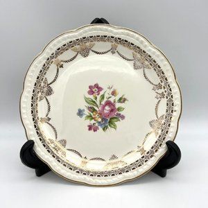 Vintage Brent China Co. Lady Jewel  - Salad Plate - 7.25"